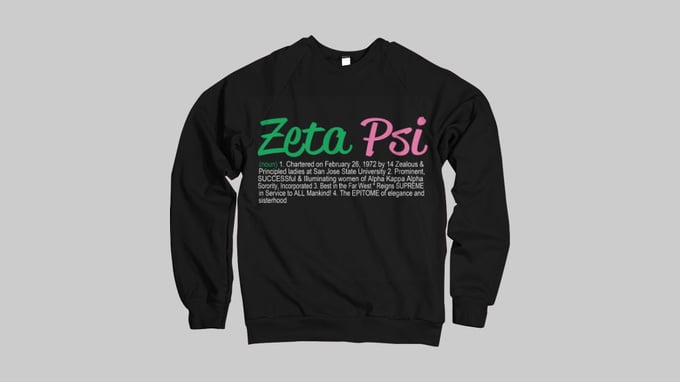 Image of ZETA PSI Sweatshirt