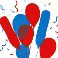 Image 2 of Bunch 'o Balloons card