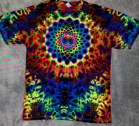 Image 1 of UV blacked out scrunch mandala 