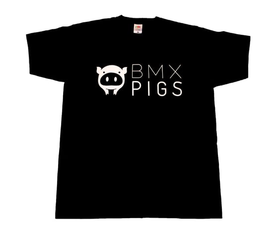 Image of BMX PIGS Logo - T Shirt