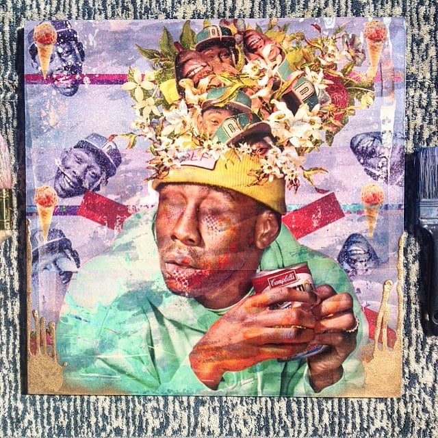 Image of Ty Ty "Tyler The Creator Painting"