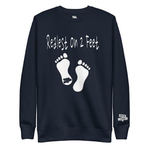 Image of White Realest On 2 Feet Sweater