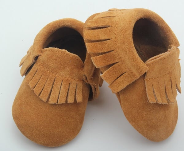 Image of Camel- Suede Moccasins