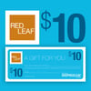 Red Leaf Bath and Body Gift Certificate