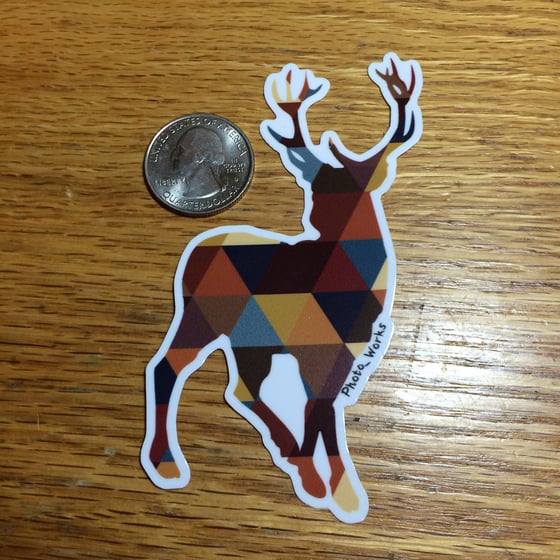 Image of Tri_Deer Sticker