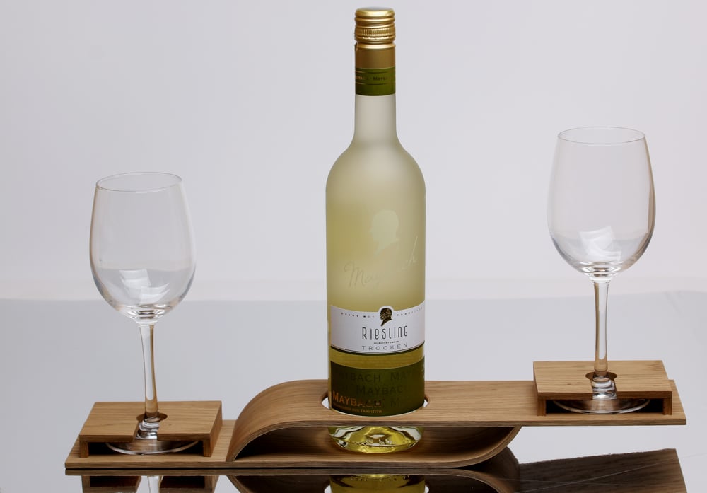 Image of Wine and glass rack