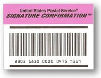 Signature Confirmation