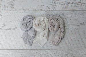 Image of Organic Linen Blend Wraps- The Neutrals Bundle