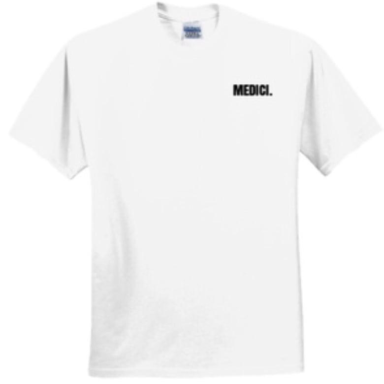 Image of 'La Famiglia' logo tee shirt