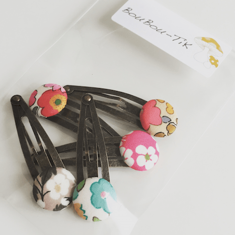 Image of Barrettes clic-clac Liberty à l'unité