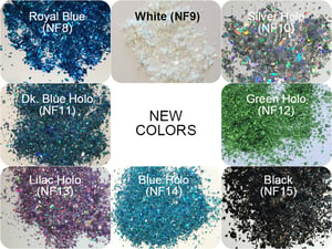 Image of Glitter Flakes  </p> 22 Colors Available