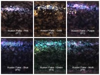 Illusion Flakes </p> 6 Colors Available