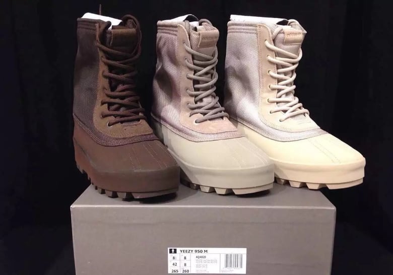 Image of YEEZY BOOST Adidas 950 Boot Kanye Handmade New Custom Men's Boot- AAA Quality