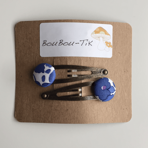 Image of Lot de barrettes clic-clac Liberty