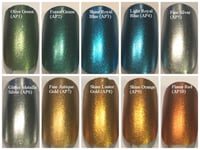 Image 1 of Aluminum Powders <p> 12 Colors Available