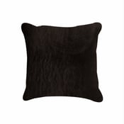 Image of 676685000606 Natural-NELSON SHEEPSKIN- PILLOW  CHOCOLATE