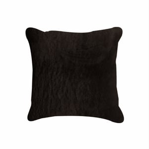 Image of 676685000606 Natural-NELSON SHEEPSKIN- PILLOW  CHOCOLATE