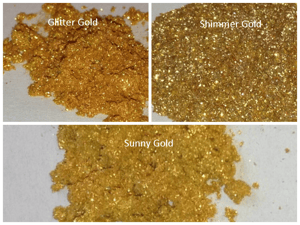 Image of Silver Flake & Gold Pigments </p> 7 Choices Available