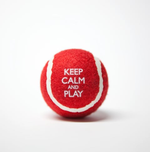 Image of Keep Calm And Play Tennis Ball