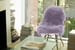 Image of 676685026088 Natural-NEW-ZEALAND-SHEEPSKIN-SINGLE- LAVENDER