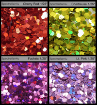 Image 2 of Holoflake Glitter <p> .040 </p> 7 Colors Available