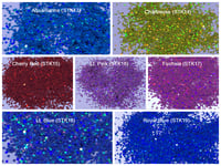 Image 3 of Holoflake Glitter <p> .040 </p> 7 Colors Available