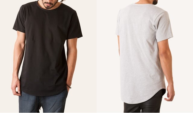 Image of King St. Curved-Hem Long Tee