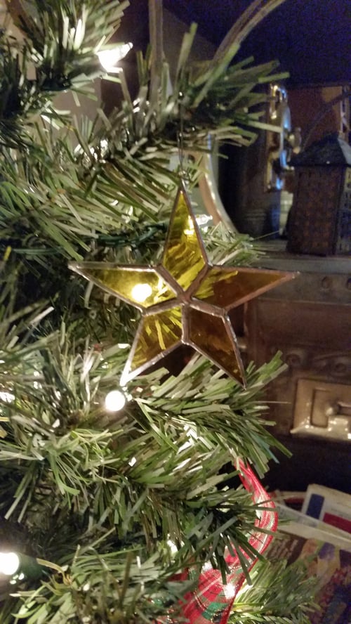 Image of Mini Star Set- stained glass