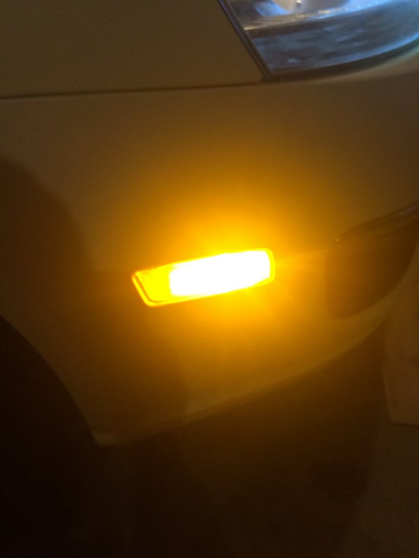 Image of Sidemarker LED Set (Pure White) fits: MK6 / MK5 /MK4 VW GTi / Jetta 