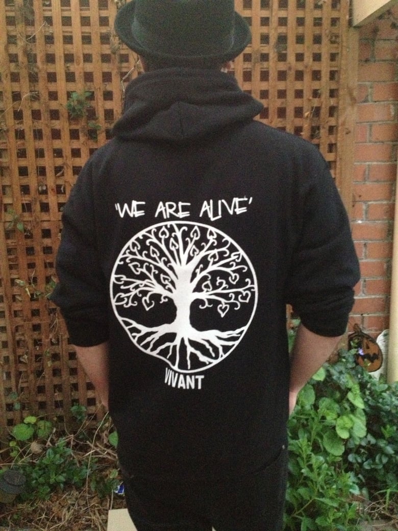 Image of 'We Are Alive' Zip Up Hoodie