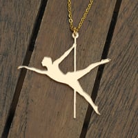 Image 1 of Pole Dance Necklace - PRE-ORDER 