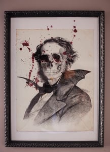 Image of Count Dracula Limited Edition Print (Framed)