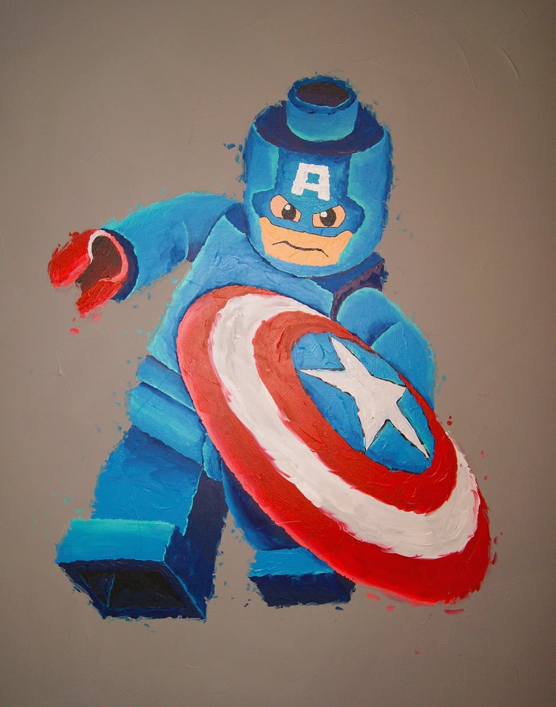 Image of CAPTAIN AMERICA (Limited Edition Print)
