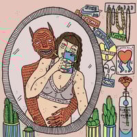 We Are In Luv And Live Very Fabulous Lifestyles - Limited Edition Print By Polly Nor