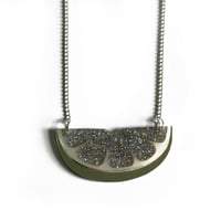 Image 5 of Glitter Citrus Slice Necklace