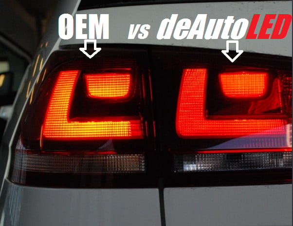 Complete Brake, Tail, Turn Signal LEDs - Fits: MKVII 2015+ VW ALLTRACK GTI / Golf Sportwagen GSW | deAutoLED