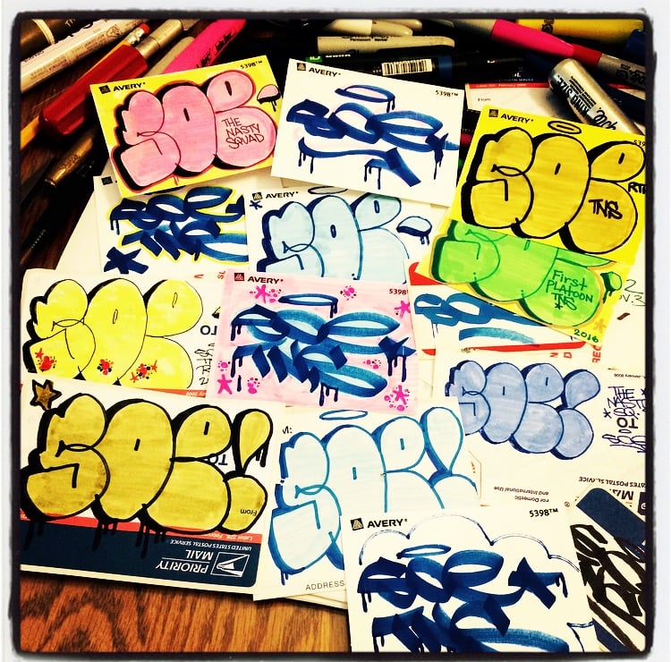 Image of SOE TNS STICKER PACK