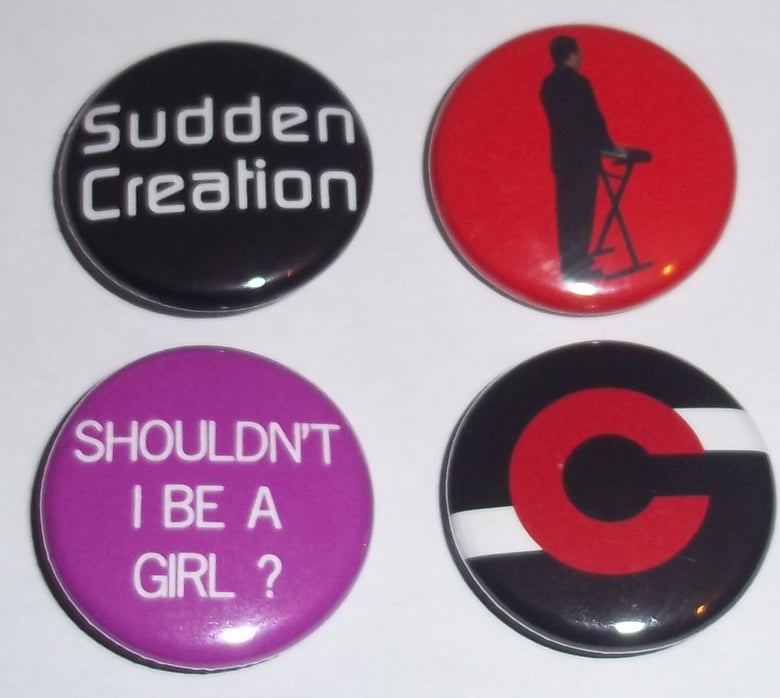Image of Sudden Creation Badge Set