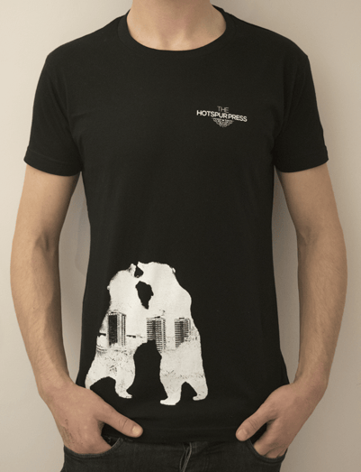 Image of 'Bear Fight' T-Shirt (Black)