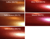 Metallic Luster Pearl Pigments </p> 5 Colors Available