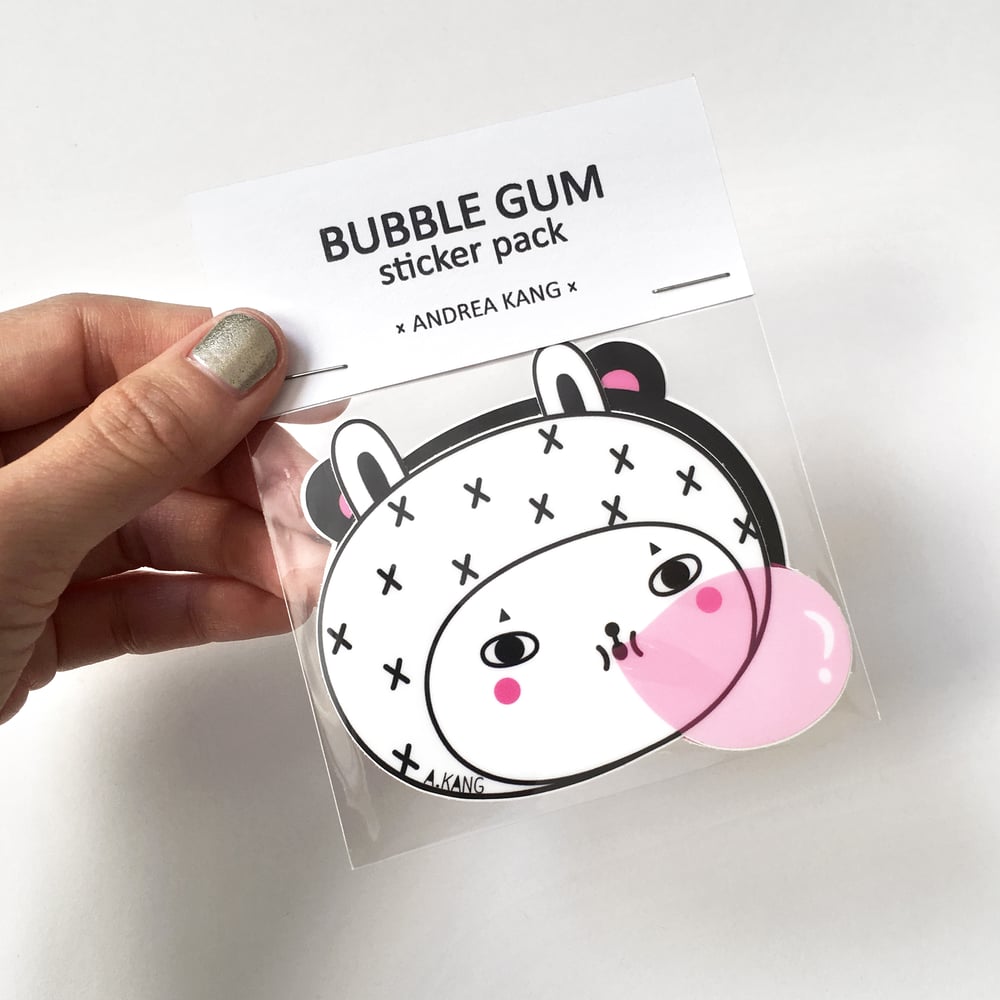 Image of Bubble Gum Sticker Set