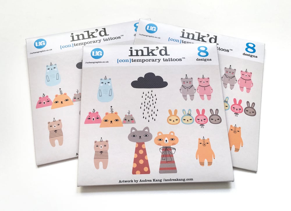 Image of Ink’d Temporary Tattoo Pack