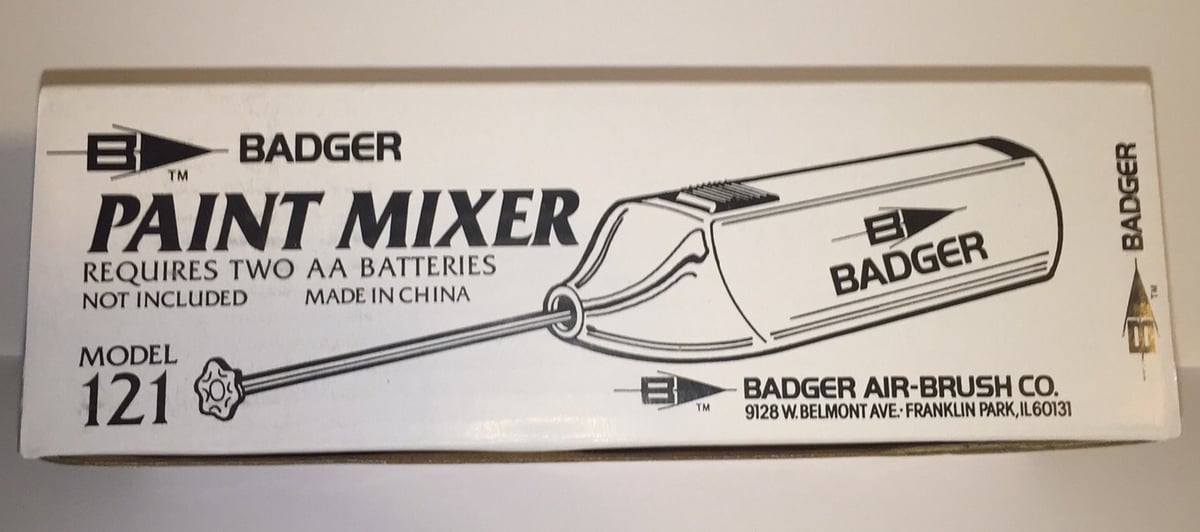  Mini Review: Badger Paint Mixer