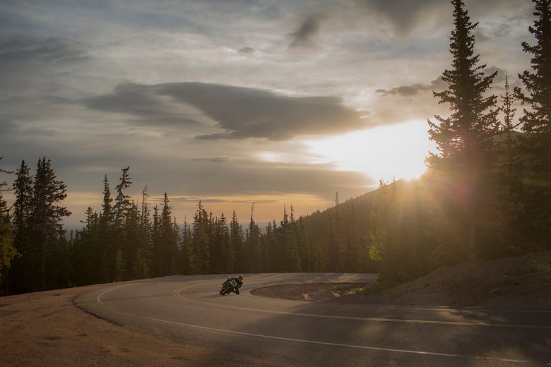 Image of Guy Martin, Riding Pikes Peak