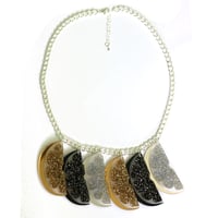 Image 1 of Multi Glitter Slice Necklace - PRE-ORDER 