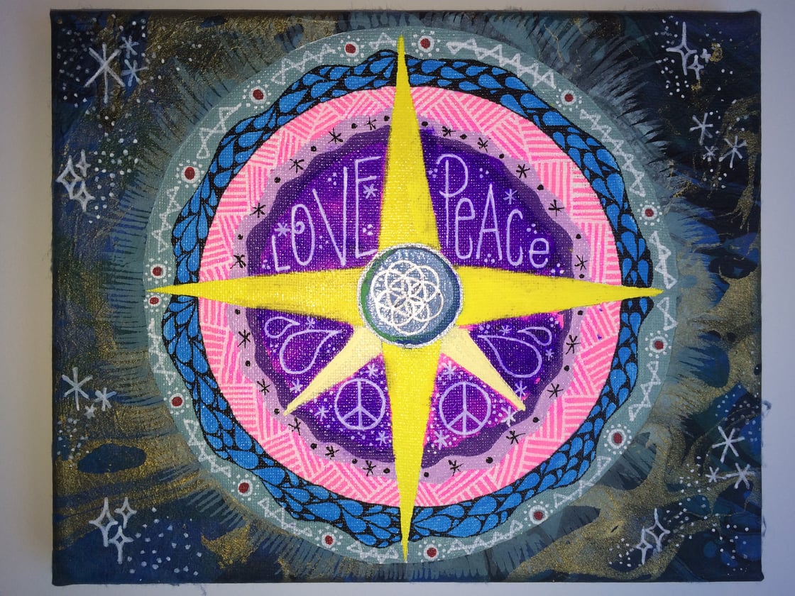 Image of Power of Love and Peace Mandala 