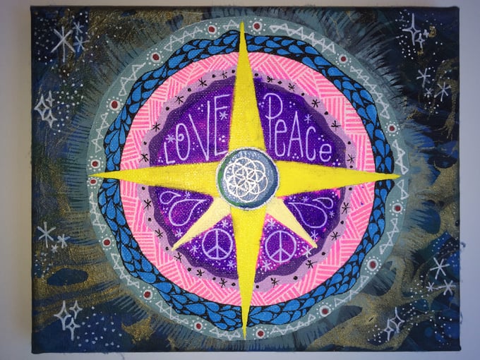 Image of Power of Love and Peace Mandala 
