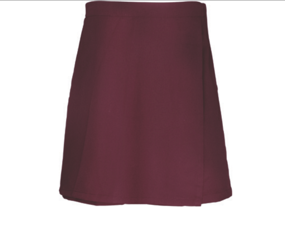 Maroon gym outlet skirt