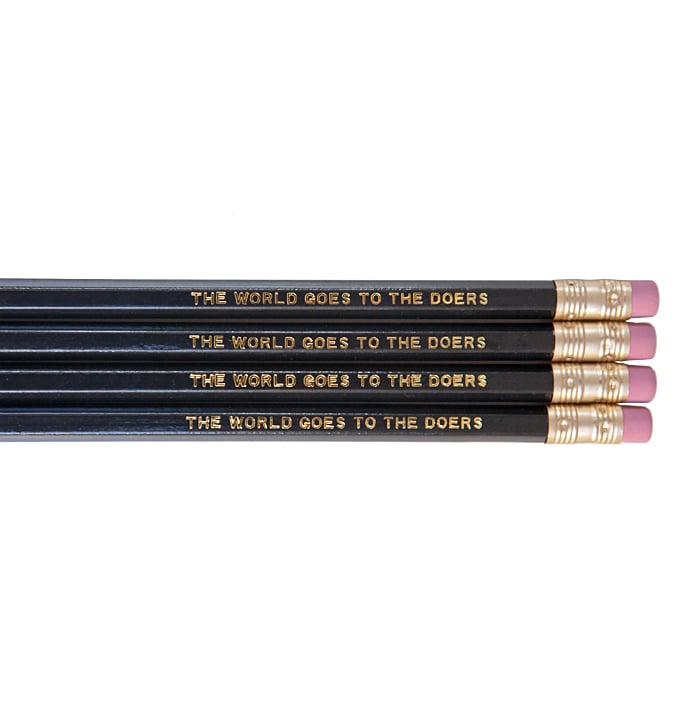 Image of The World Goes to The Doers Pencil Set