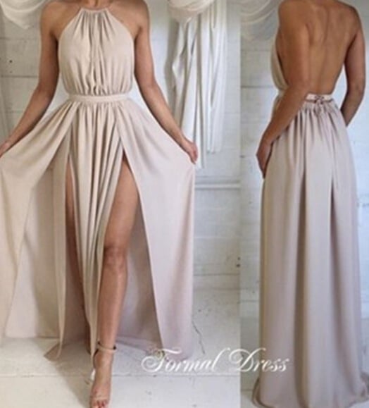 Image of Sexy backless sleeveless dresses VAK83TF